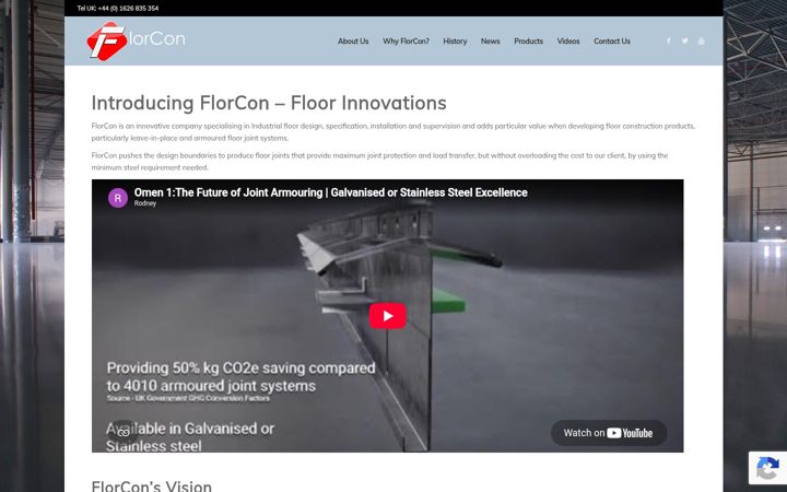 Screenshot of florcon.com