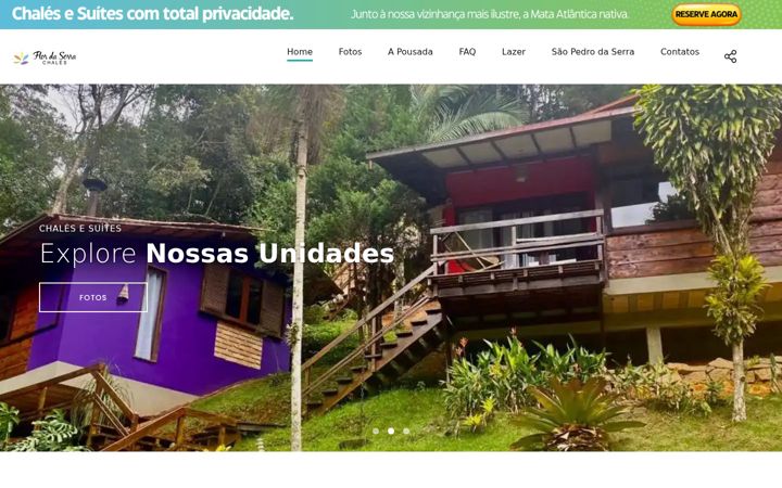 Skärmbild av flordaserrachales.com.br