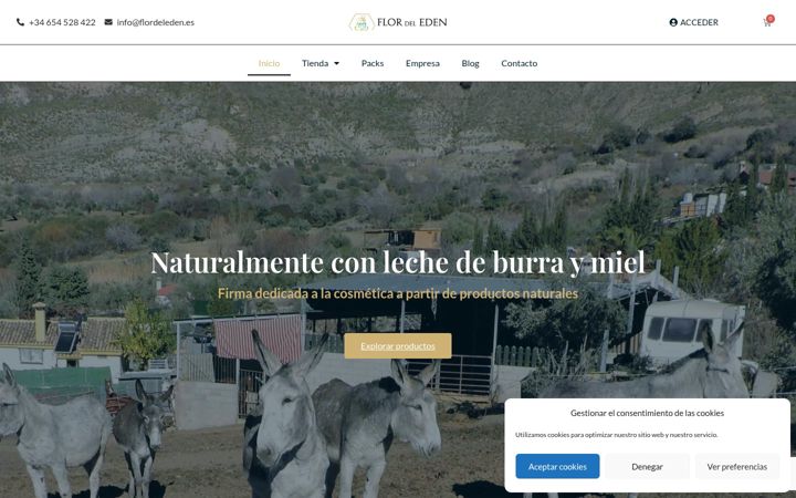 Captura de pantalla de flordeleden.es