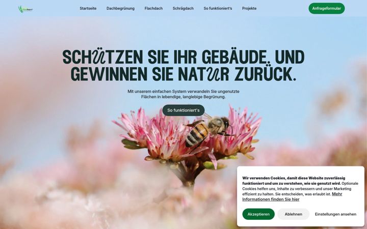 Screenshot of flordepot.de