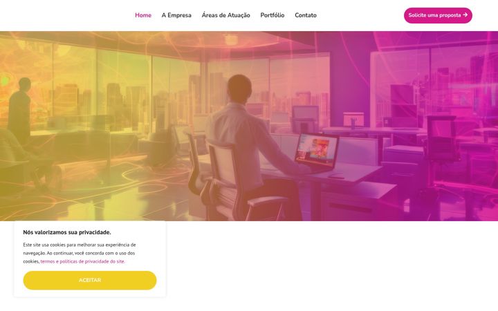 Screenshot of flordoip.com.br
