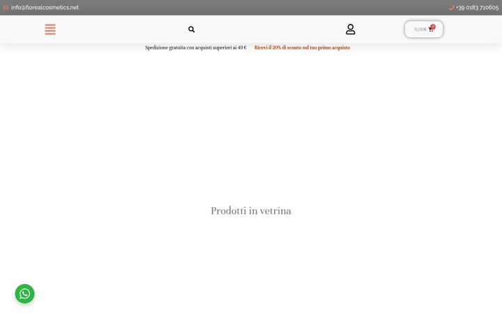 Screenshot of florealcosmetics.net