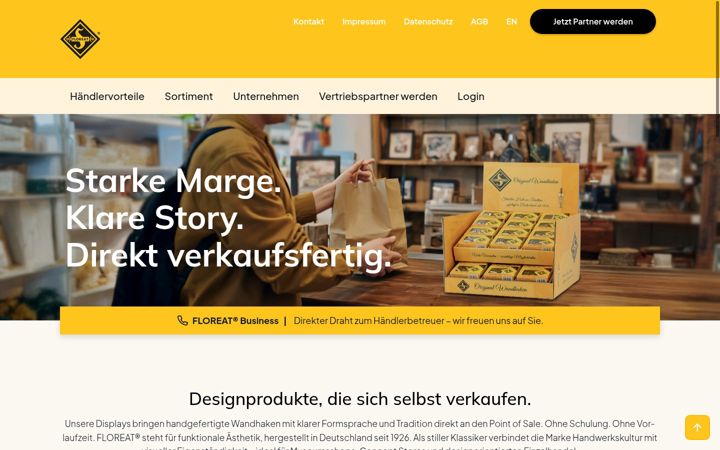Screenshot of floreat.business