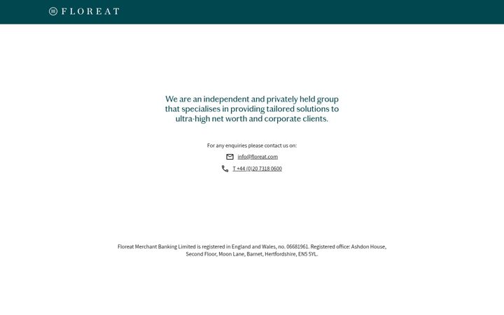 Screenshot of floreat.com
