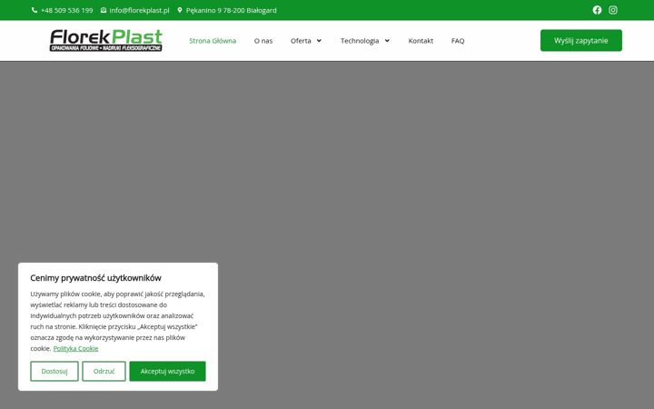 Screenshot of florek-plast.pl
