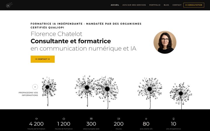 Screenshot of florence-chatelot.fr