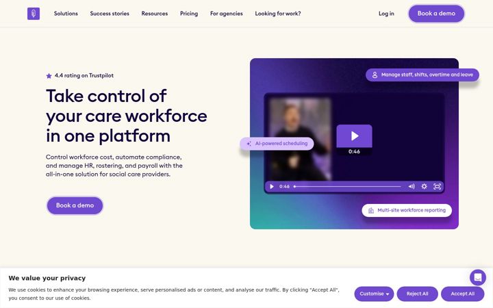 Screenshot of florence.co.uk