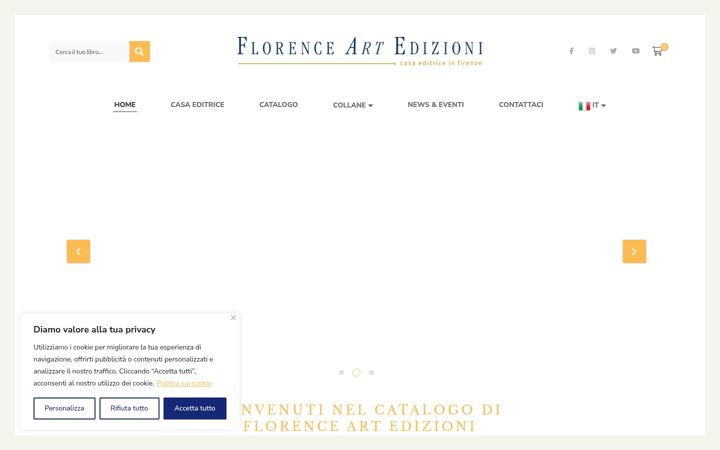 Screenshot of florenceartedizioni.com