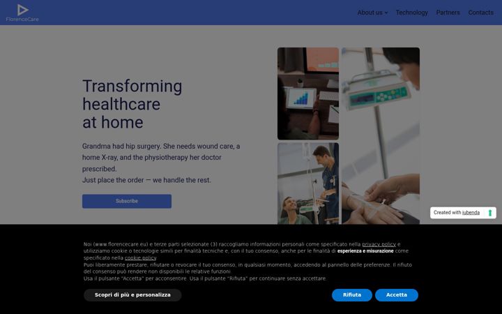 Screenshot of florencecare.eu