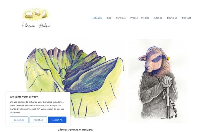 Screenshot of florencedebove.com