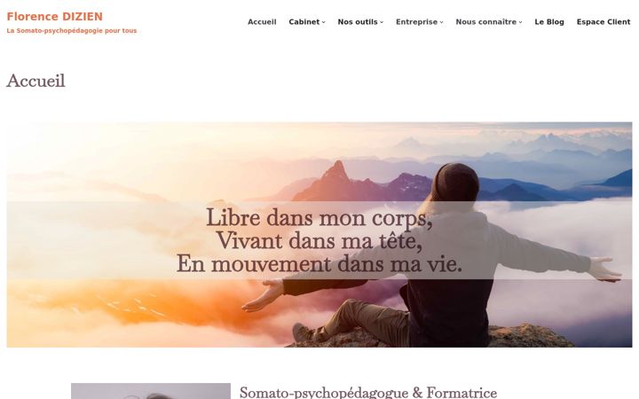 Screenshot of florencedizien.fr