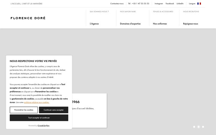 Screenshot of florencedore.fr