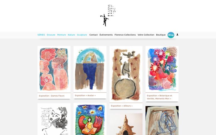 Screenshot of florencefofana.com