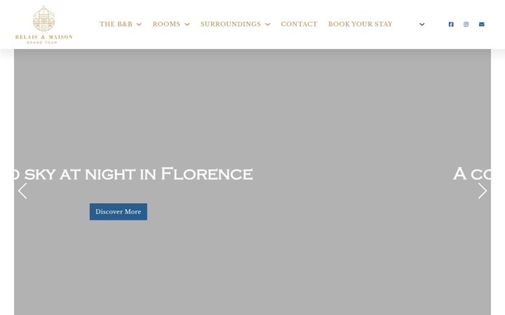 Ekrano kopija florencegrandtour.com