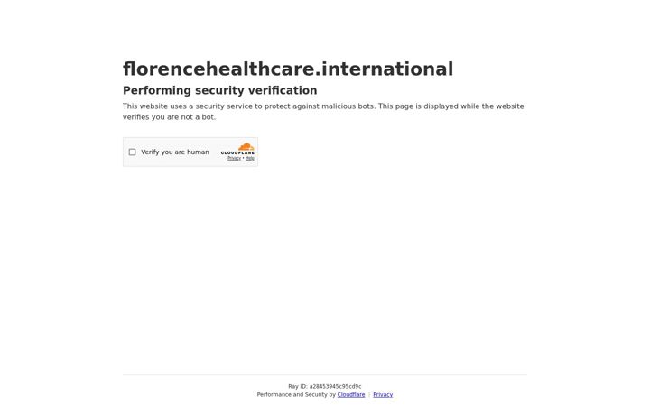 Screenshot of florencehealthcare.international