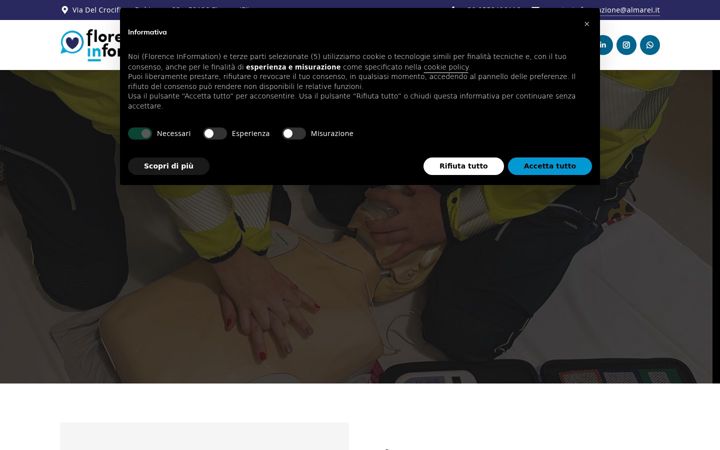 Ekrano kopija florenceinformation.it