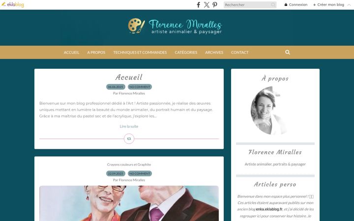 Screenshot of florencemiralles.org