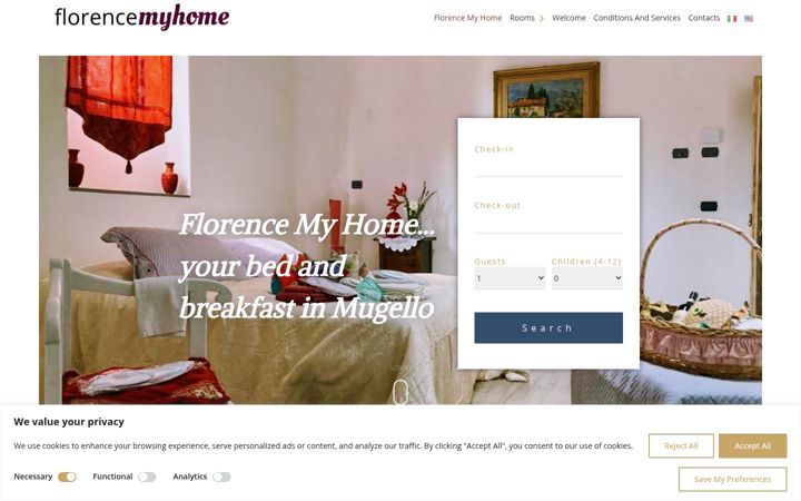 Screenshot of florencemyhome.com