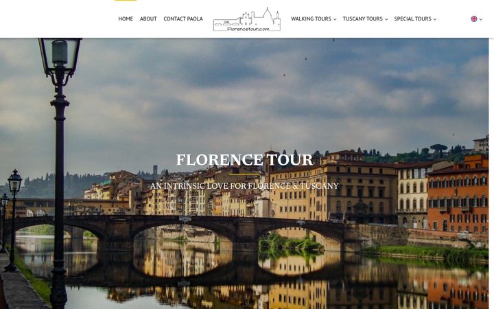 Screenshot of florencetour.com