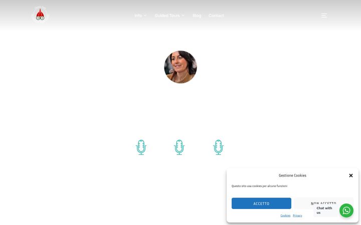 Screenshot stránky florencetourguide.net