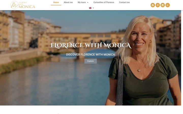 Screenshot of florencewithmonica.com