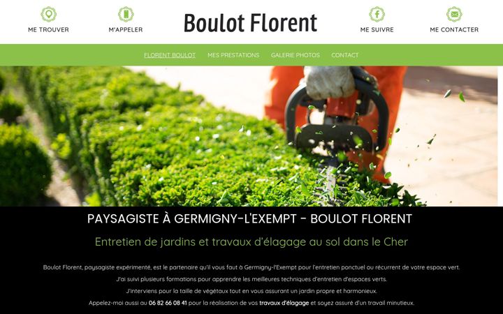 Screenshot of florent-boulot.fr