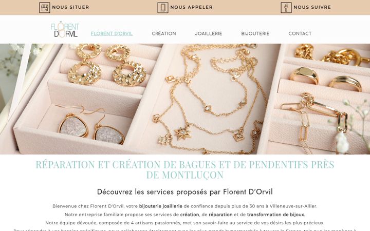 Screenshot of florent-dorvil.fr