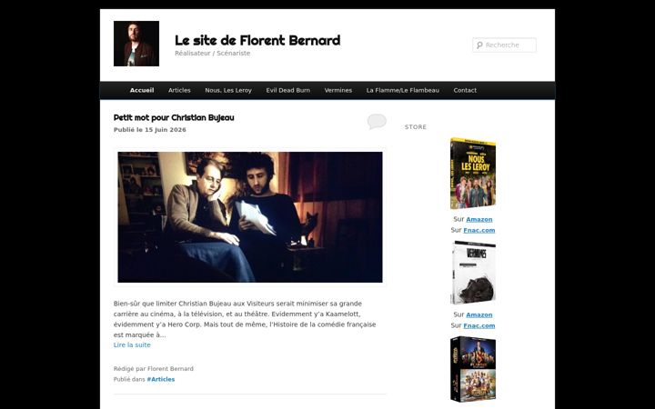 Screenshot of florentbernard.fr