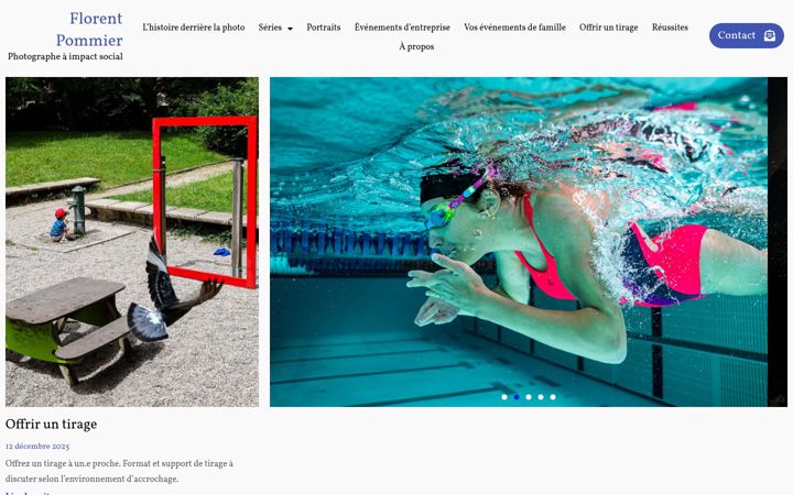 Screenshot of florentpommier.com