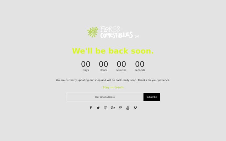 Screenshot of flores-comestibles.com