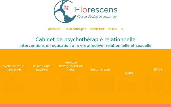 Screenshot of florescens.fr