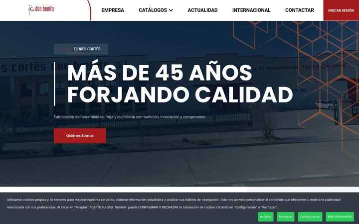 Screenshot of florescortes.com