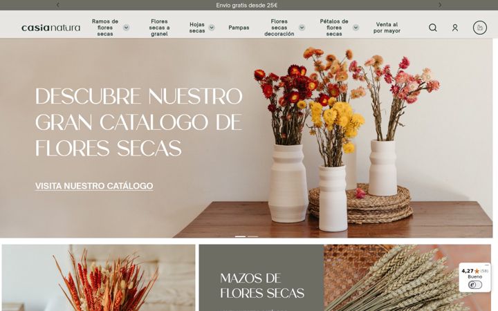 Screenshot of floressecas.com