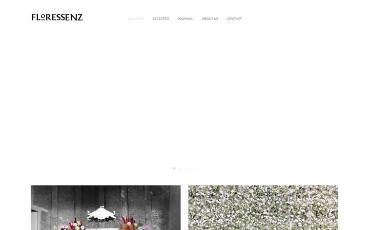 Screenshot of floressenz.de
