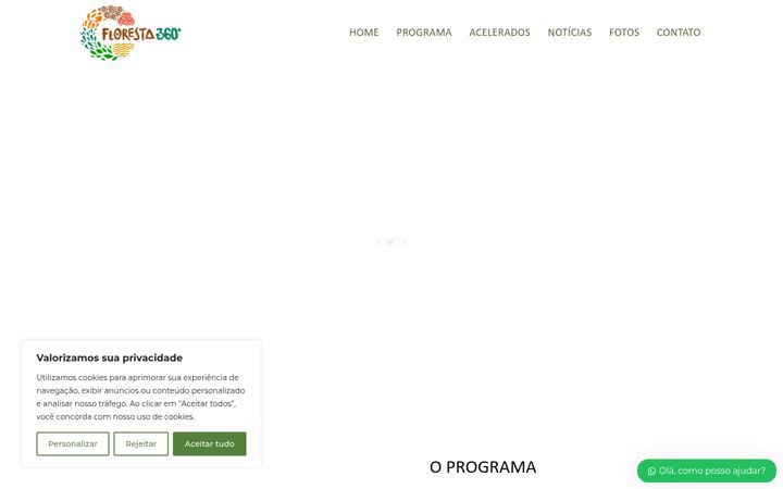 Screenshot of floresta360.com.br