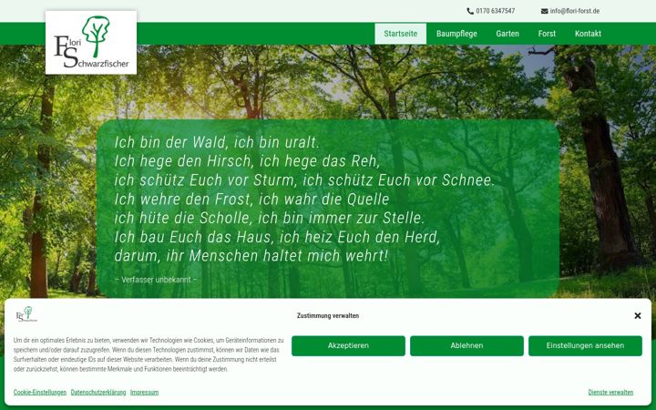 Screenshot of flori-forst.de