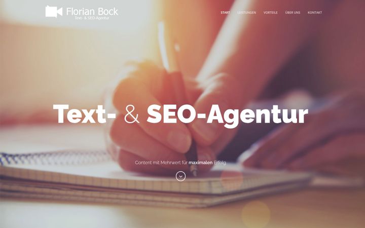 Screenshot of florian-bock.com