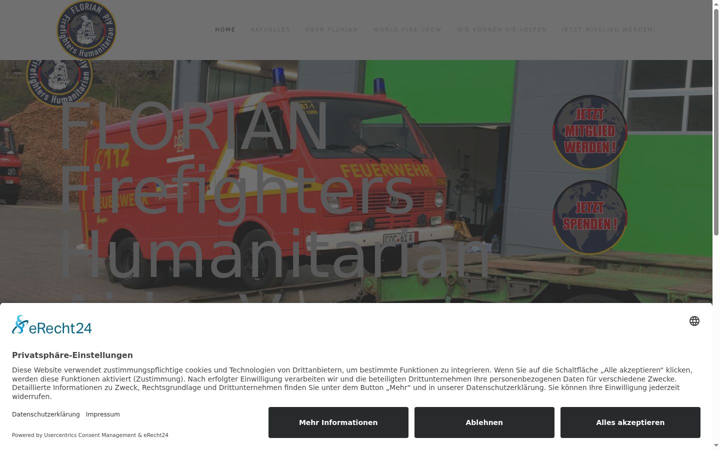 Képernyőkép a bármilyen interakció előtt megjelenő hozzájárulási bannerről