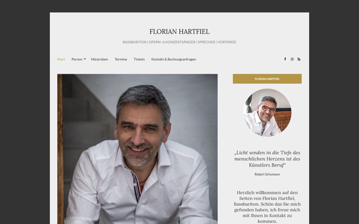 Skjámynd af florian-hartfiel.de
