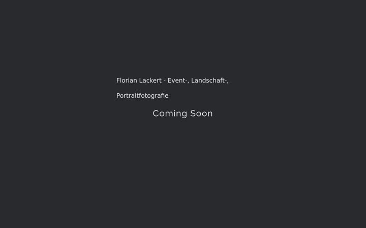Skjámynd af florian-lackert.de