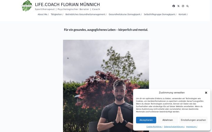 Screenshot of florian-muennich.de