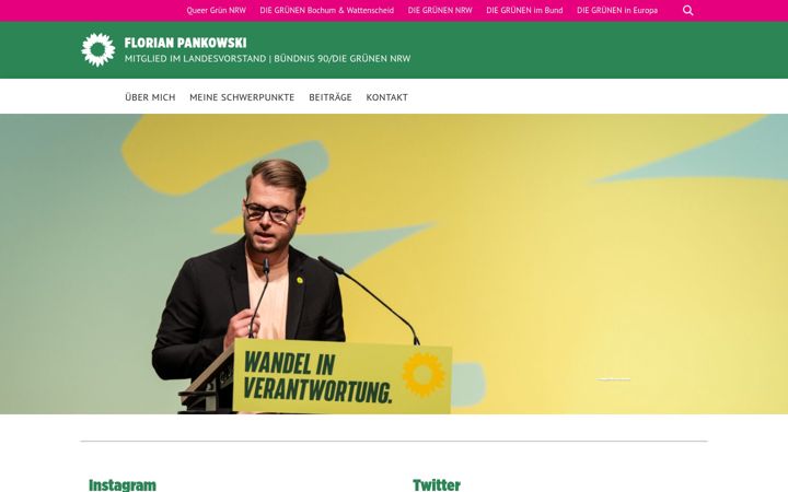 Screenshot of florian-pankowski.de