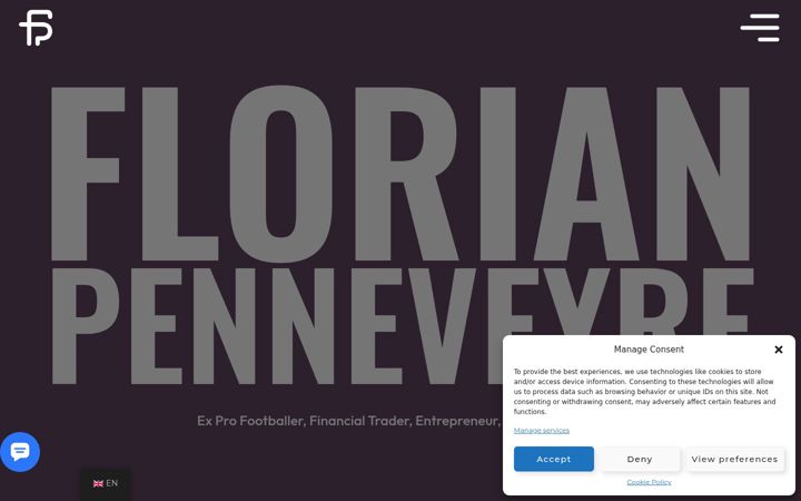 Screenshot of florian-penneveyre.com