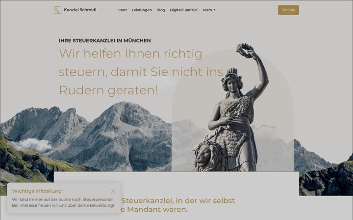 Screenshot of florian-schmidl.de