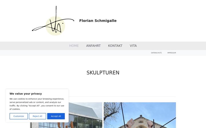 Screenshot of florian-schmigalle.de