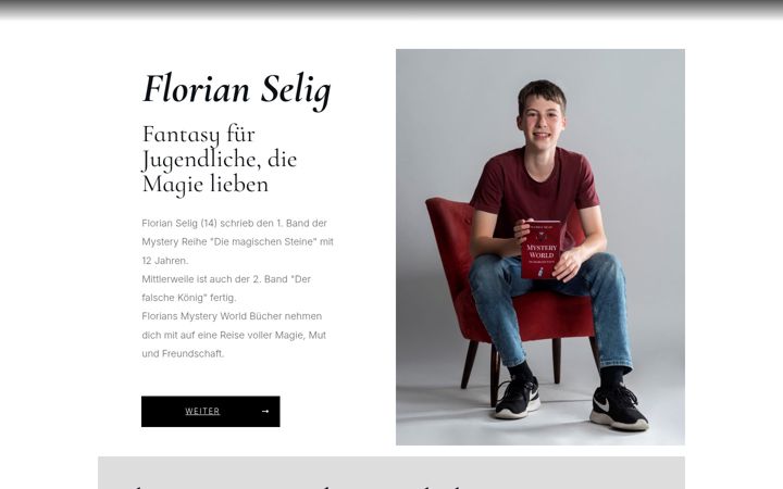 Screenshot of florian-selig.de