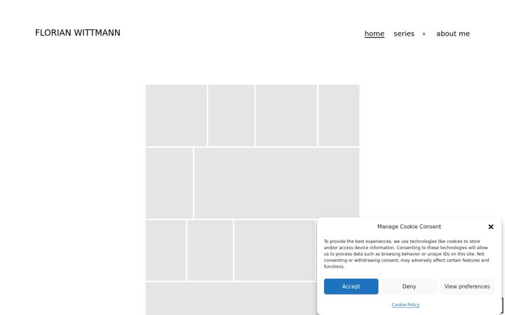 Screenshot of florian-wittmann.com