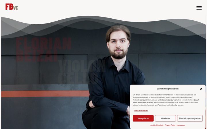 Screenshot of florianbeizai.de