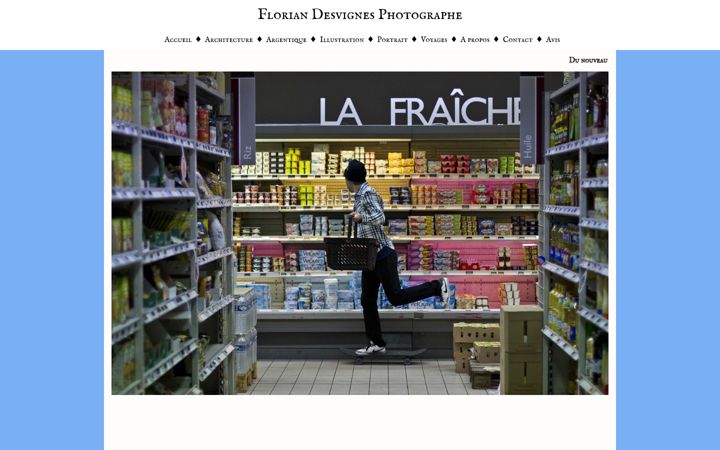 Screenshot of floriandesvignes.com