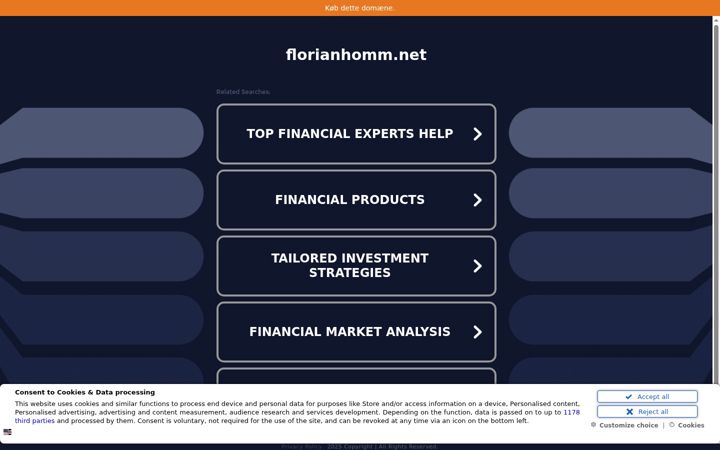 Screenshot of florianhomm.net